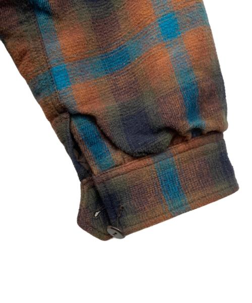 PENDLETON（ペンドルトン）PENDLETON (ペンドルトン) niko and (ニコアンド) 中綿ブルゾン ブラウン サイズ:SIZE Lの古着・服飾アイテム