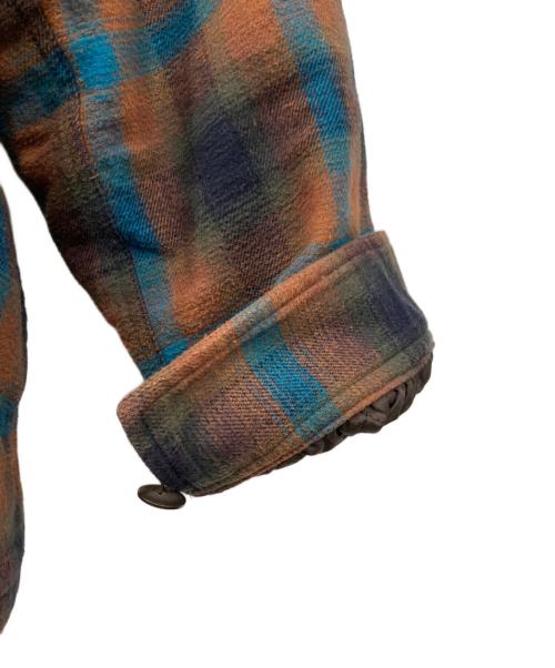 PENDLETON（ペンドルトン）PENDLETON (ペンドルトン) niko and (ニコアンド) 中綿ブルゾン ブラウン サイズ:SIZE Lの古着・服飾アイテム