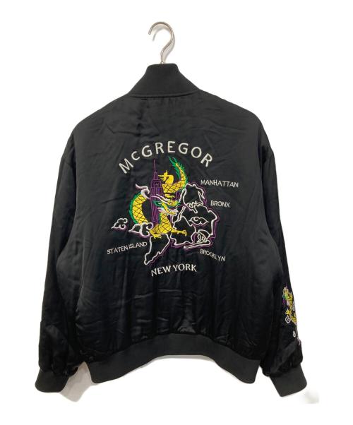McGREGOR（マックレガー）McGREGOR (マックレガー) FREAK'S STORE (フリークスストア) スカジャン ブラック サイズ:SIZE Lの古着・服飾アイテム