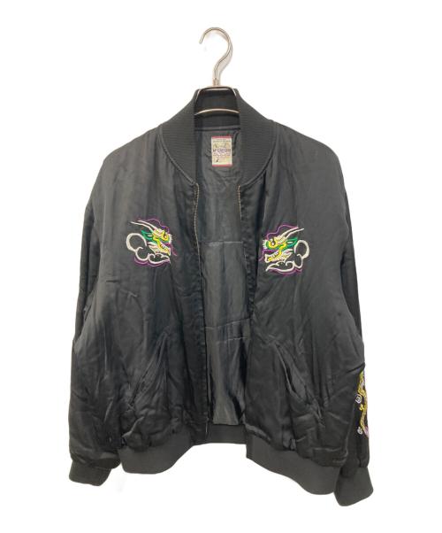McGREGOR（マックレガー）McGREGOR (マックレガー) FREAK'S STORE (フリークスストア) スカジャン ブラック サイズ:SIZE Lの古着・服飾アイテム