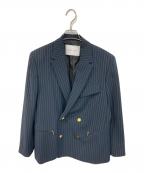 CULLNIクルニ）の古着「DOUBLE BLEAST JACKET」｜ネイビー