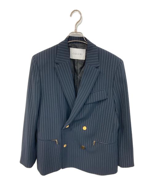 CULLNI（クルニ）CULLNI (クルニ) DOUBLE BLEAST JACKET ネイビー サイズ:2の古着・服飾アイテム