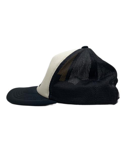 Hysteric Glamour（ヒステリックグラマー）Hysteric Glamour (ヒステリックグラマー) Unlimited Mesh Cap/アンリミテッドメッシュキャップ ブラック×ホワイトの古着・服飾アイテム