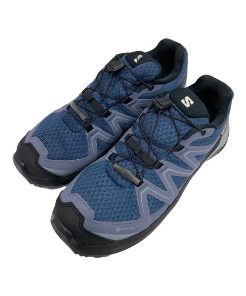 SALOMON（サロモン）SALOMON (サロモン) EXAMOTION GORE-TEX/エグザモーション ゴアテックス ネイビー サイズ:SIZE 23.5cmの古着・服飾アイテム