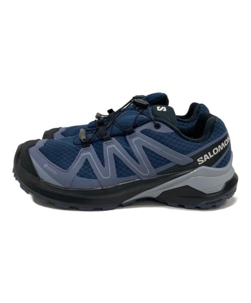 SALOMON（サロモン）SALOMON (サロモン) EXAMOTION GORE-TEX/エグザモーション ゴアテックス ネイビー サイズ:SIZE 23.5cmの古着・服飾アイテム