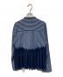 POPPY (ポピー) tulle docking flare shirt/チュールドッキングフレアシャツ ネイビー サイズ:FREE：6000円