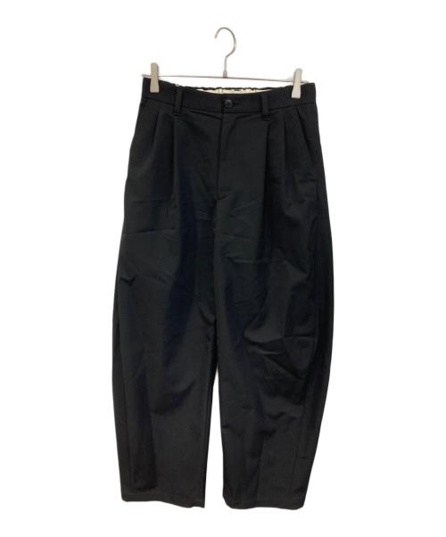 UNITED TOKYO（ユナイテッドトーキョー）UNITED TOKYO (ユナイテッドトーキョー) ２タックスラックス ブラック サイズ:SIZE 1の古着・服飾アイテム