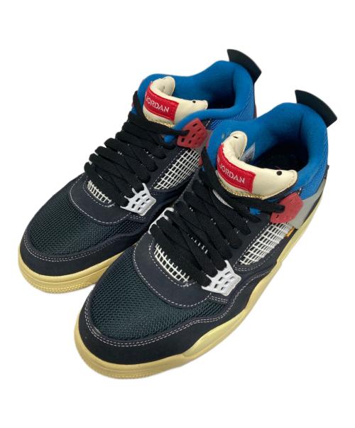 NIKE（ナイキ）NIKE (ナイキ) UNION (ユニオン) Air Jordan 4 Off Noir/エアジョーダン4オフノワール マルチカラー サイズ:SIZE 26cmの古着・服飾アイテム