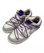 NIKE×OFFWHITEナイキ×オフホワイト）の古着「DUNK LOW 1 of 50 No.48/ダンクロー1 of 50 No.48」｜ホワイト