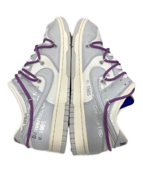 NIKE（ナイキ）NIKE (ナイキ) OFFWHITE (オフホワイト) DUNK LOW 1 of 50 No.48/ダンクロー1 of 50 No.48 ホワイト サイズ:SIZE 26cmの古着・服飾アイテム
