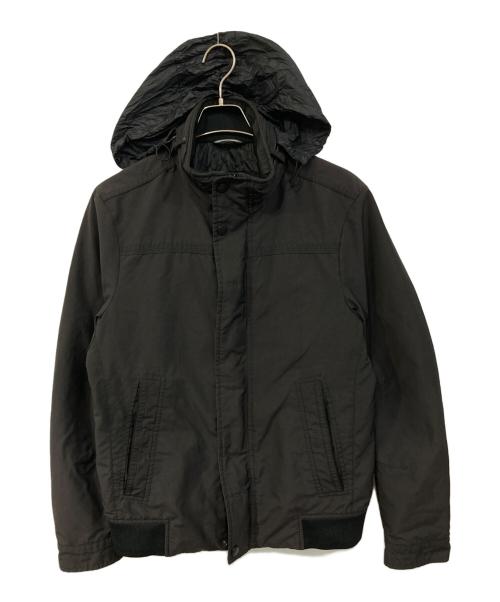 BOSS HUGO BOSS（ボス ヒューゴボス）BOSS HUGO BOSS (ボス ヒューゴボス) ジップアップジャケット ブラック サイズ:SIZE 48の古着・服飾アイテム