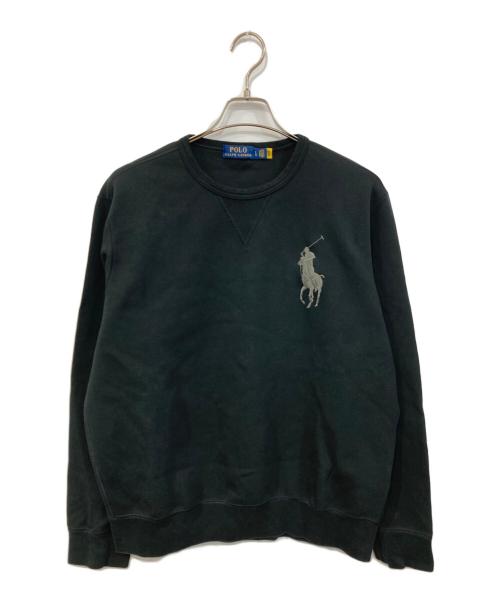 POLO RALPH LAUREN（ポロ・ラルフローレン）POLO RALPH LAUREN (ポロ・ラルフローレン) ビッグポニースウェット ブラック サイズ:SIZE Lの古着・服飾アイテム