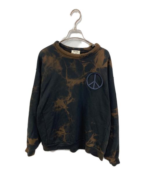 Acne studios（アクネ ストゥディオズ）Acne studios (アクネ ストゥディオズ) FINT PEACE スウェット ブラック サイズ:SIZE Lの古着・服飾アイテム