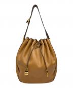 LOEWEロエベ）の古着「アナグラム 巾着 ショルダーバッグ」｜ブラウン