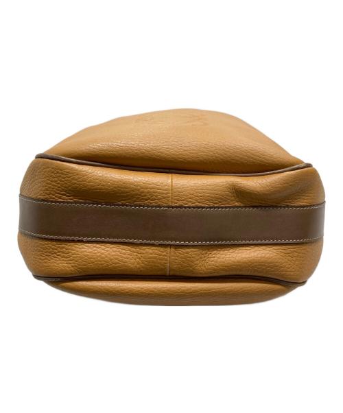 LOEWE（ロエベ）LOEWE (ロエベ) アナグラム 巾着 ショルダーバッグ ブラウンの古着・服飾アイテム