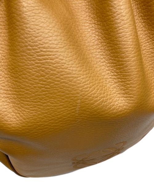 LOEWE（ロエベ）LOEWE (ロエベ) アナグラム 巾着 ショルダーバッグ ブラウンの古着・服飾アイテム