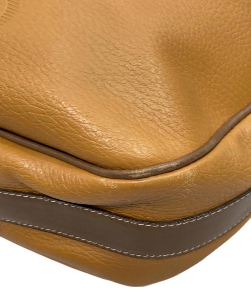 LOEWE（ロエベ）LOEWE (ロエベ) アナグラム 巾着 ショルダーバッグ ブラウンの古着・服飾アイテム