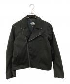 THE NORTH FACEザ ノース フェイス）の古着「ダブルライダースジャケット」｜ブラック