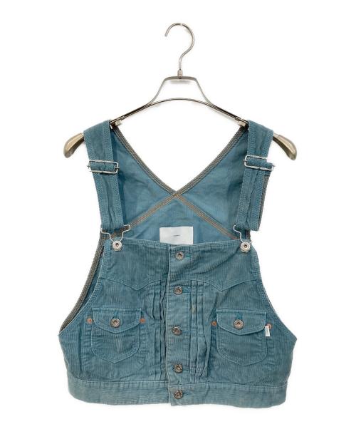 SUGARHILL（シュガーヒル）SUGARHILL (シュガーヒル) コーデュロイベスト ブルー サイズ:SIZE 2の古着・服飾アイテム