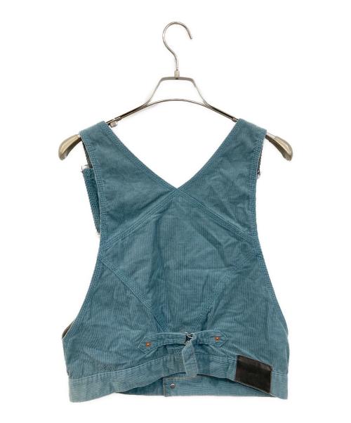SUGARHILL（シュガーヒル）SUGARHILL (シュガーヒル) コーデュロイベスト ブルー サイズ:SIZE 2の古着・服飾アイテム