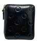 COMME des GARCONS（コムデギャルソン）の古着「ポルカドットエンボスウォレット」｜ブラック