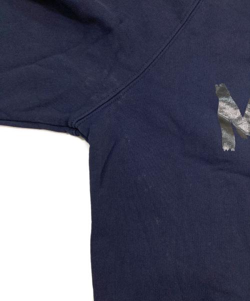 MSGM（エムエスジーエム）MSGM (エムエスジーエム) ロゴスウェット ネイビー サイズ:SIZE XLの古着・服飾アイテム