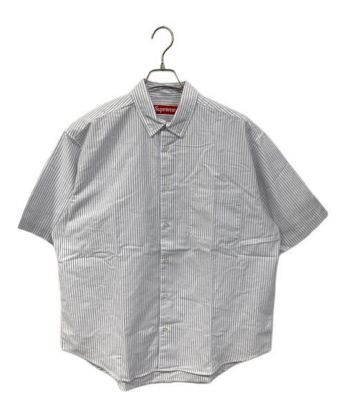 SUPREME（シュプリーム）SUPREME (シュプリーム) Loose Fit Oxford S/S Shirt　ルーズフィット・オックスフォード・S/Sシャツ ホワイト サイズ:SIZE Mの古着・服飾アイテム