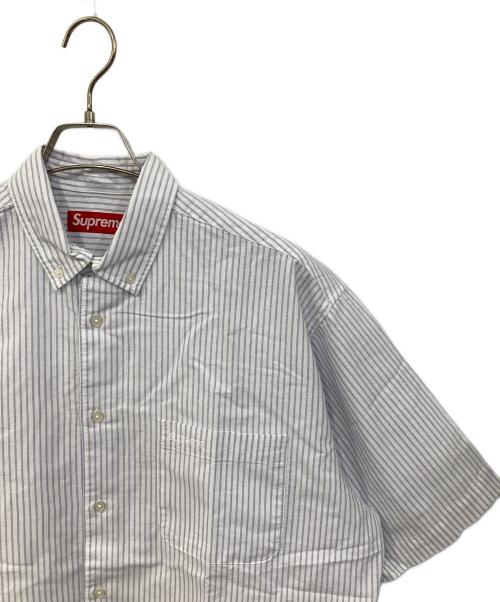 SUPREME（シュプリーム）SUPREME (シュプリーム) Loose Fit Oxford S/S Shirt　ルーズフィット・オックスフォード・S/Sシャツ ホワイト サイズ:SIZE Mの古着・服飾アイテム