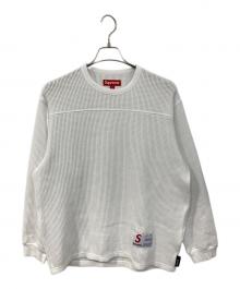 SUPREME（シュプリーム）の古着「Polartec Mesh L/S Football Top　ポーラテックメッシュ　ロングスリーブ　フットボールトップ」｜ホワイト