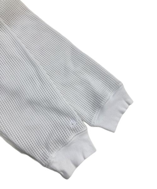 SUPREME（シュプリーム）SUPREME (シュプリーム) Polartec Mesh L/S Football Top　ポーラテックメッシュ　ロングスリーブ　フットボールトップ ホワイト サイズ:SIZE Mの古着・服飾アイテム