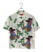 SUPREMEシュプリーム）の古着「All Dogs Go To Heaven S/S Shirt　オール・ドッグス・ゴー・トゥ・ヘブン・エスエス・シャツ」｜ホワイト