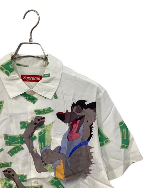 SUPREME（シュプリーム）SUPREME (シュプリーム) All Dogs Go To Heaven S/S Shirt　オール・ドッグス・ゴー・トゥ・ヘブン・エスエス・シャツ ホワイト サイズ:SIZE Mの古着・服飾アイテム