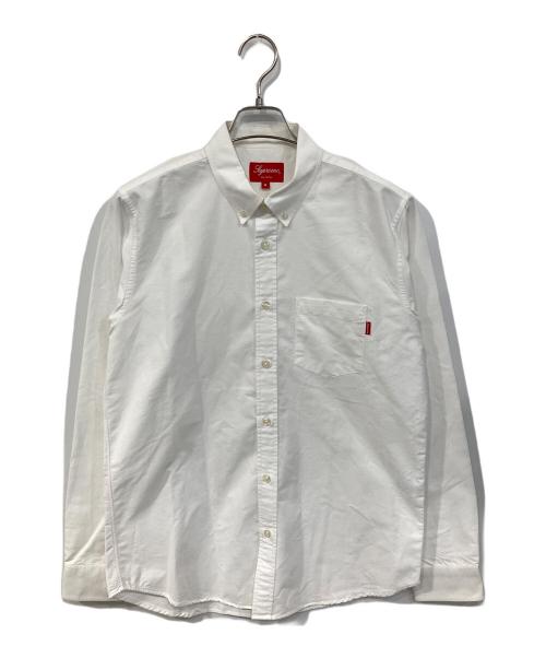 SUPREME（シュプリーム）SUPREME (シュプリーム) Oxford Shirt　オックスフォードシャツ ホワイト サイズ:SIZE Mの古着・服飾アイテム
