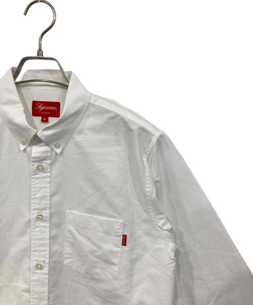 SUPREME（シュプリーム）SUPREME (シュプリーム) Oxford Shirt　オックスフォードシャツ ホワイト サイズ:SIZE Mの古着・服飾アイテム