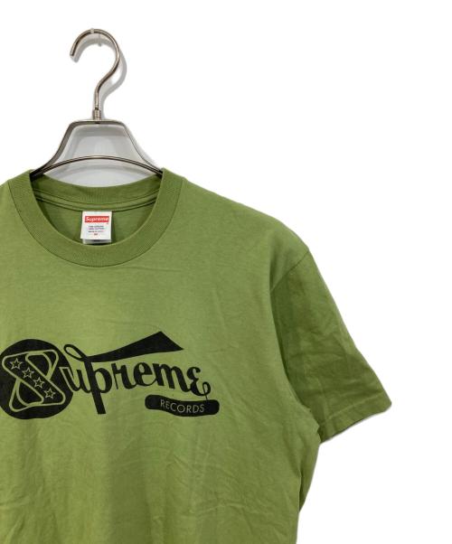 SUPREME（シュプリーム）SUPREME (シュプリーム) Records Tee　レコーズ・ティー グリーン サイズ:SIZE Mの古着・服飾アイテム