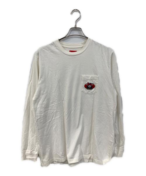 SUPREME（シュプリーム）SUPREME (シュプリーム) Vampire Boy Pocket Tee　ヴァンパイア・ボーイ・ポケット・ティー ホワイト サイズ:SIZE Mの古着・服飾アイテム