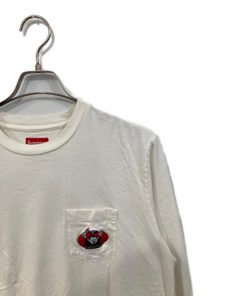 SUPREME（シュプリーム）SUPREME (シュプリーム) Vampire Boy Pocket Tee　ヴァンパイア・ボーイ・ポケット・ティー ホワイト サイズ:SIZE Mの古着・服飾アイテム