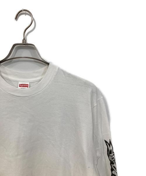 SUPREME（シュプリーム）SUPREME (シュプリーム) ANTIHERO (アンタイヒーロー) Eagle L/S Tee/イーグルロングスリーブティー ホワイト サイズ:SIZE Mの古着・服飾アイテム