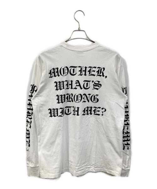 SUPREME（シュプリーム）SUPREME (シュプリーム) The Exorcist Mother L/S Tee/ジ・エクソシスト・マザー・エルエス・ティー ホワイト サイズ:SIZE Mの古着・服飾アイテム
