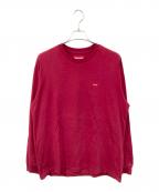 SUPREMEシュプリーム）の古着「Small Box L/S Tee/スモール ボックス ロングスリーブ ティー」｜レッド