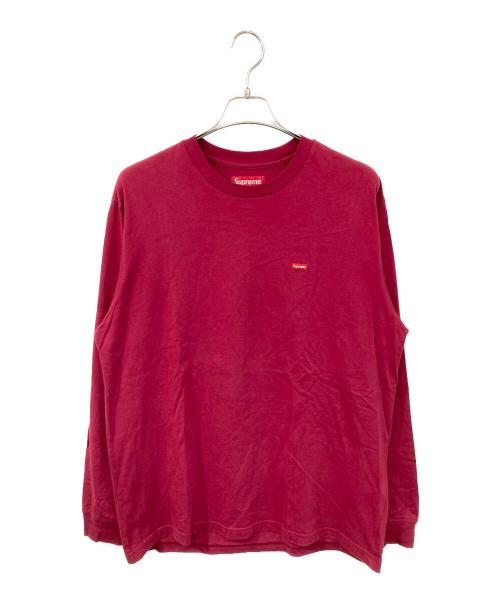 SUPREME（シュプリーム）SUPREME (シュプリーム) Small Box L/S Tee/スモール ボックス ロングスリーブ ティー レッド サイズ:SIZE Mの古着・服飾アイテム