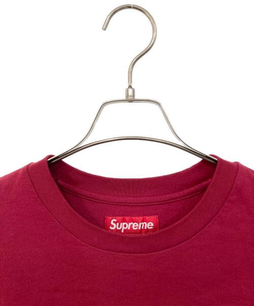 SUPREME（シュプリーム）SUPREME (シュプリーム) Small Box L/S Tee/スモール ボックス ロングスリーブ ティー レッド サイズ:SIZE Mの古着・服飾アイテム