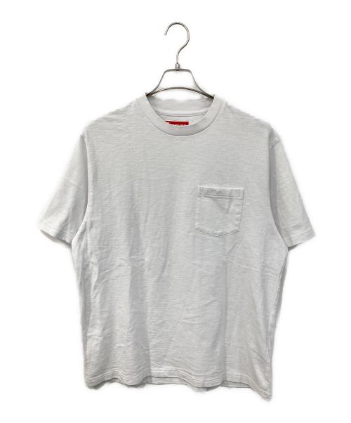 SUPREME（シュプリーム）SUPREME (シュプリーム) S/S Pocket Tee/エスエス ポケット ティー ホワイト サイズ:SIZE Mの古着・服飾アイテム