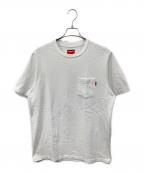 SUPREMEシュプリーム）の古着「S/S Pocket Tee/エスエス ポケット ティー」｜ホワイト