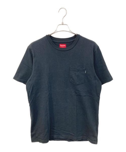 SUPREME（シュプリーム）SUPREME (シュプリーム) S/S Pocket Tee/エスエス ポケット ティー ブラック サイズ:SIZE Mの古着・服飾アイテム