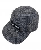 SUPREMEシュプリーム）の古着「Cordura Plaid Camp Cap/コーデュラ プレイド キャンプ キャップ」｜グレー