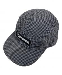 SUPREME（シュプリーム）の古着「Cordura Plaid Camp Cap/コーデュラ プレイド キャンプ キャップ」｜グレー