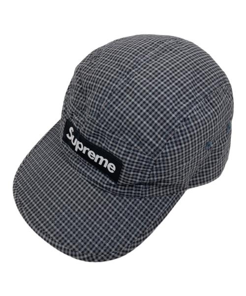 SUPREME（シュプリーム）SUPREME (シュプリーム) Cordura Plaid Camp Cap/コーデュラ プレイド キャンプ キャップ グレーの古着・服飾アイテム