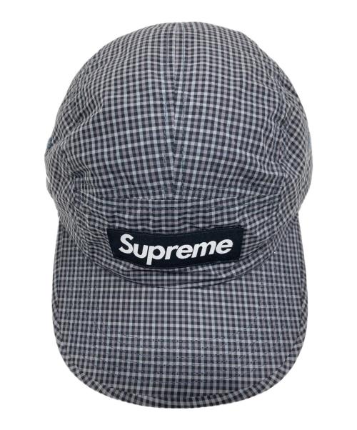 SUPREME（シュプリーム）SUPREME (シュプリーム) Cordura Plaid Camp Cap/コーデュラ プレイド キャンプ キャップ グレーの古着・服飾アイテム