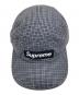 中古・古着 SUPREME (シュプリーム) Cordura Plaid Camp Cap/コーデュラ プレイド キャンプ キャップ グレー：20000円